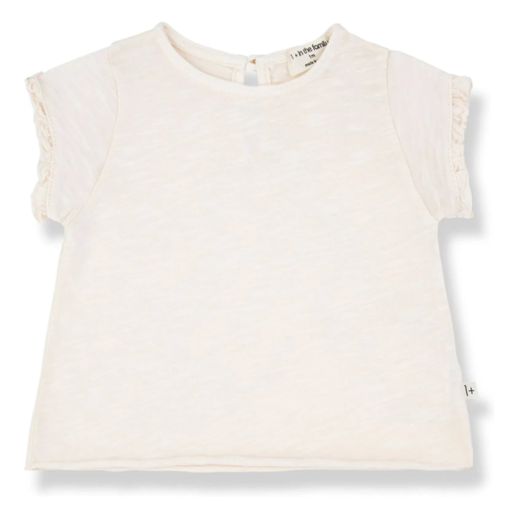 1+ in the family - Esparta Chiné T-Shirt | Ecru