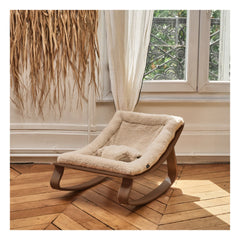 Charlie Crane - Levo Walnuss Babyschaukel | Ecru