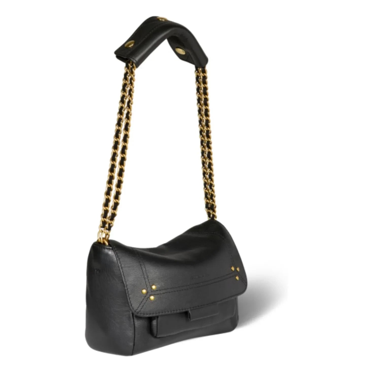Jérôme Dreyfuss - Tasche Lulu S Kalbsleder | Schwarz