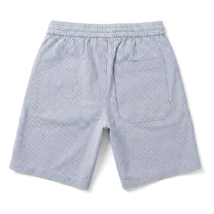 Smallable Kid - Gestreifte Tom Shorts | Königsblau