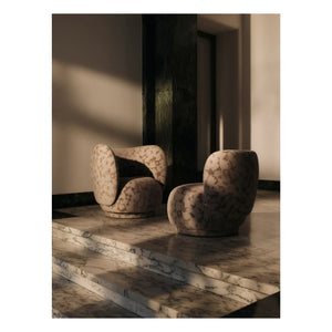 Ferm Living - Rico Piccolo Cilla Sessel | Taupe Braun