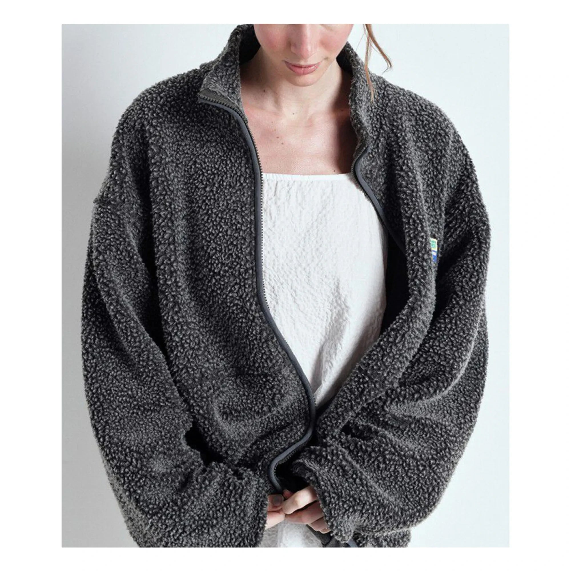 American Vintage - Hoktown Jacke | Meliert Kohlegrau