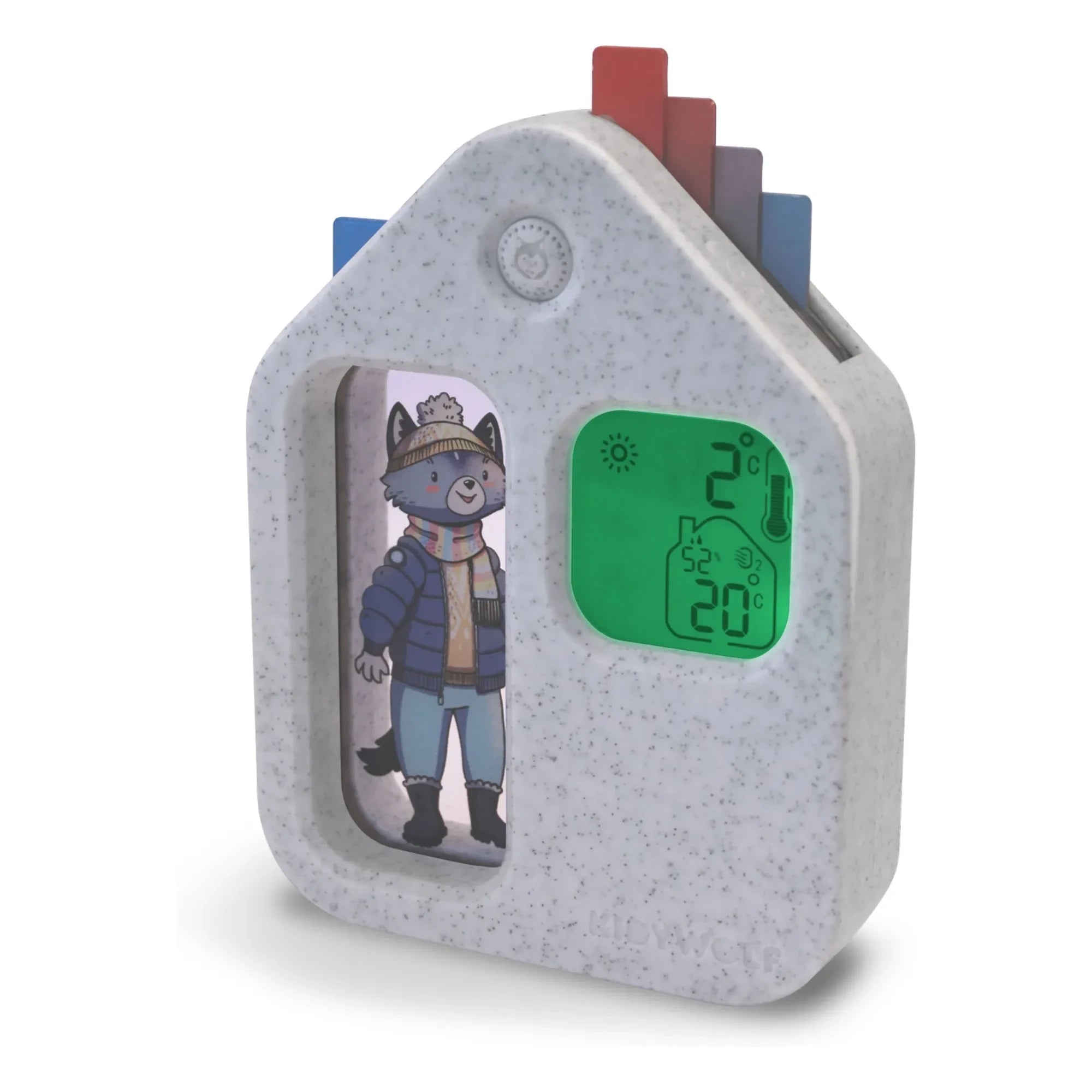 Kidywolf - Kidyweather Wetterstation zu Bildungszwecken | Weiß