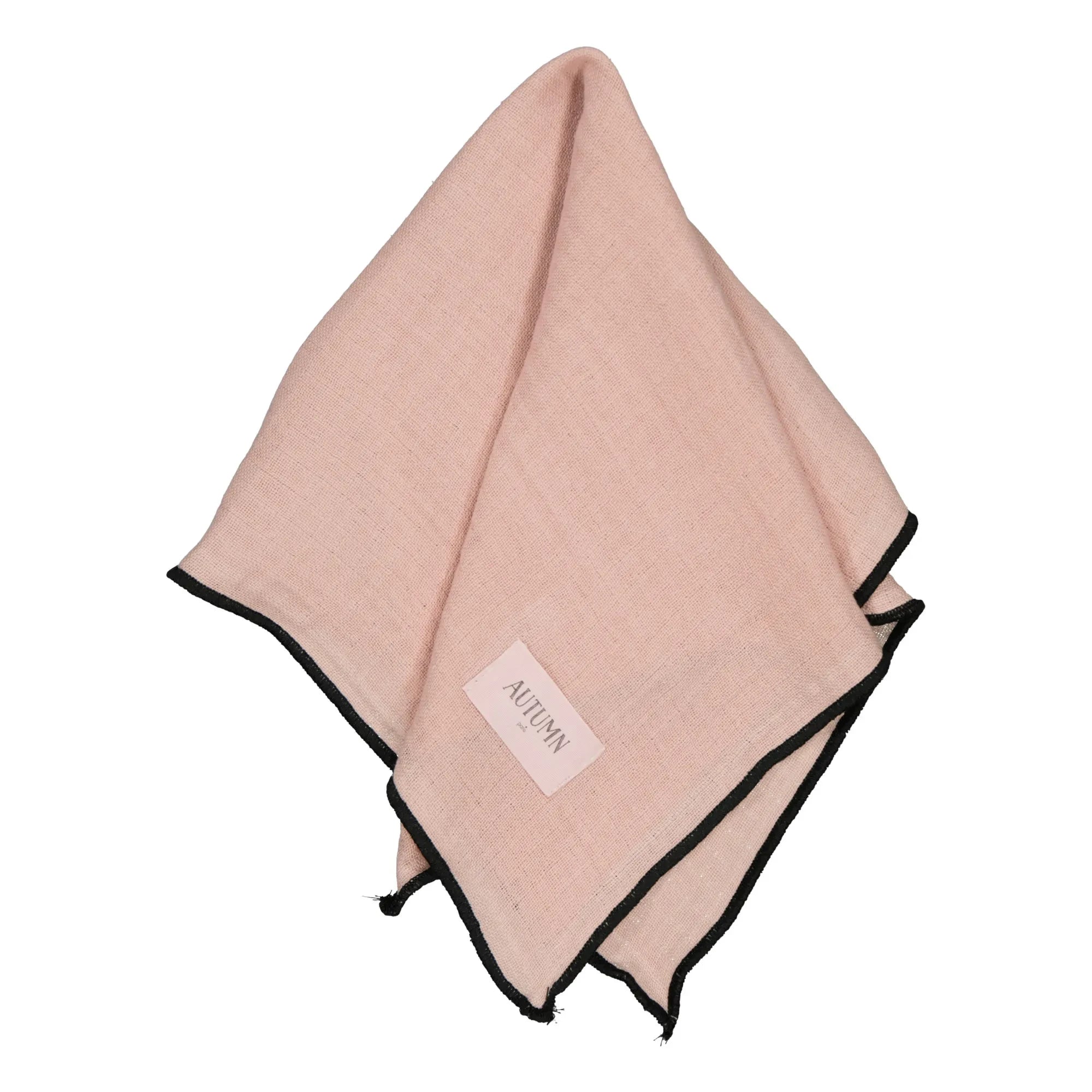 Herbst – Musselin-Servietten – 2er-Set | Altrosa