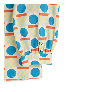 Bobo Choses - Bluse aus Bio-Baumwolle mit geometrischem Muster | Ecru