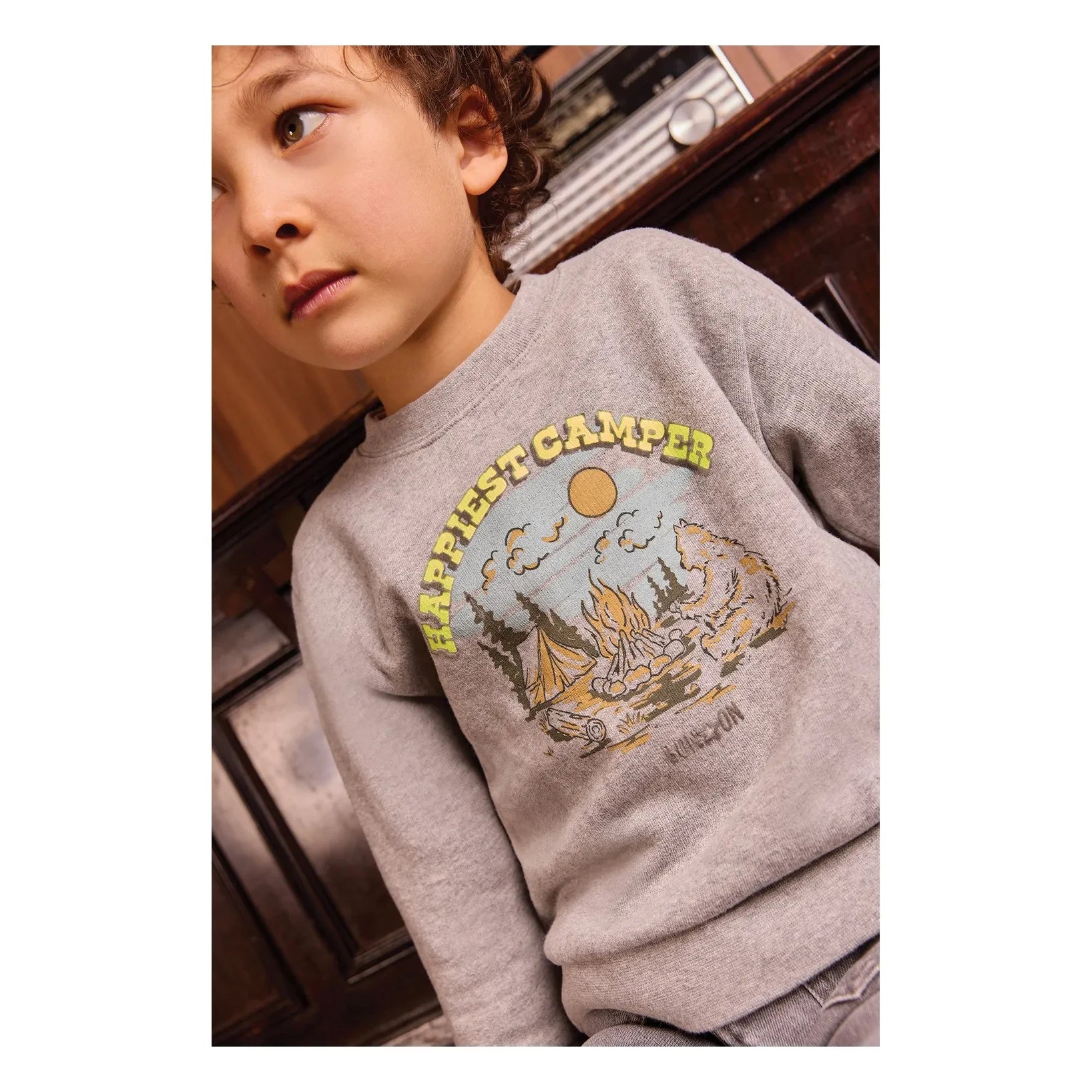 Bonton - Happiest Sweat | Gri melanj