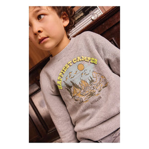 Bonton - Happiest Sweat | Gri melanj