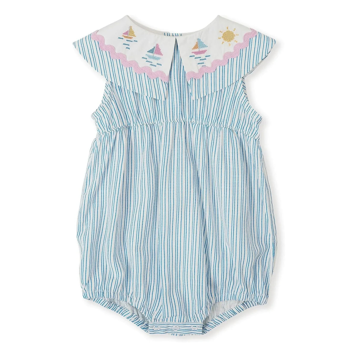 Goldie + Ace - Blau gestreifter Seemanns-Overall