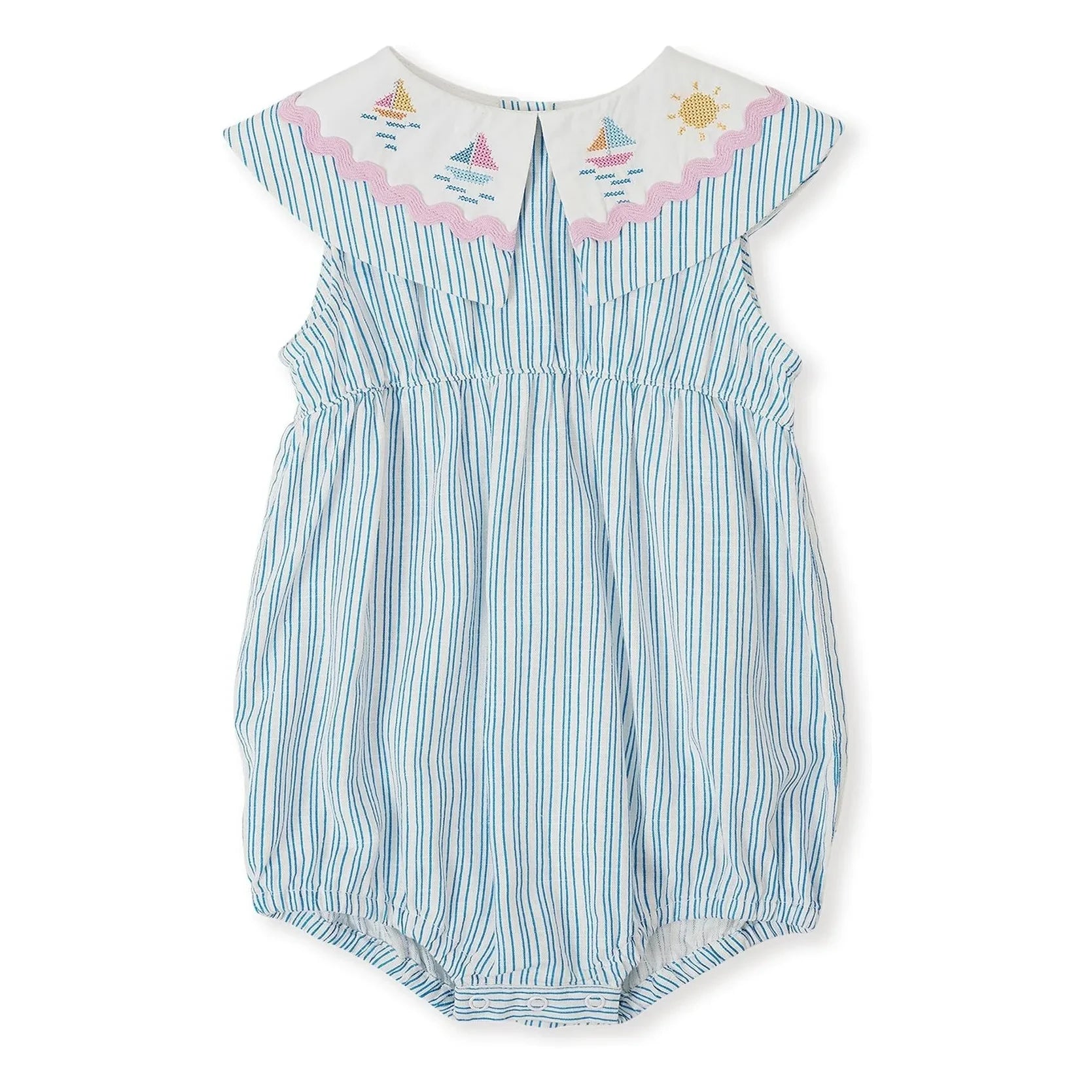 Goldie + Ace - Blau gestreifter Seemanns-Overall
