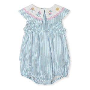Goldie + Ace - Blau gestreifter Seemanns-Overall