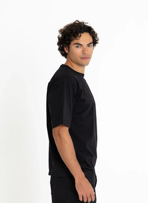 Smallable Man - Solal Organic Baumwoll-T-Shirt | Schwarz