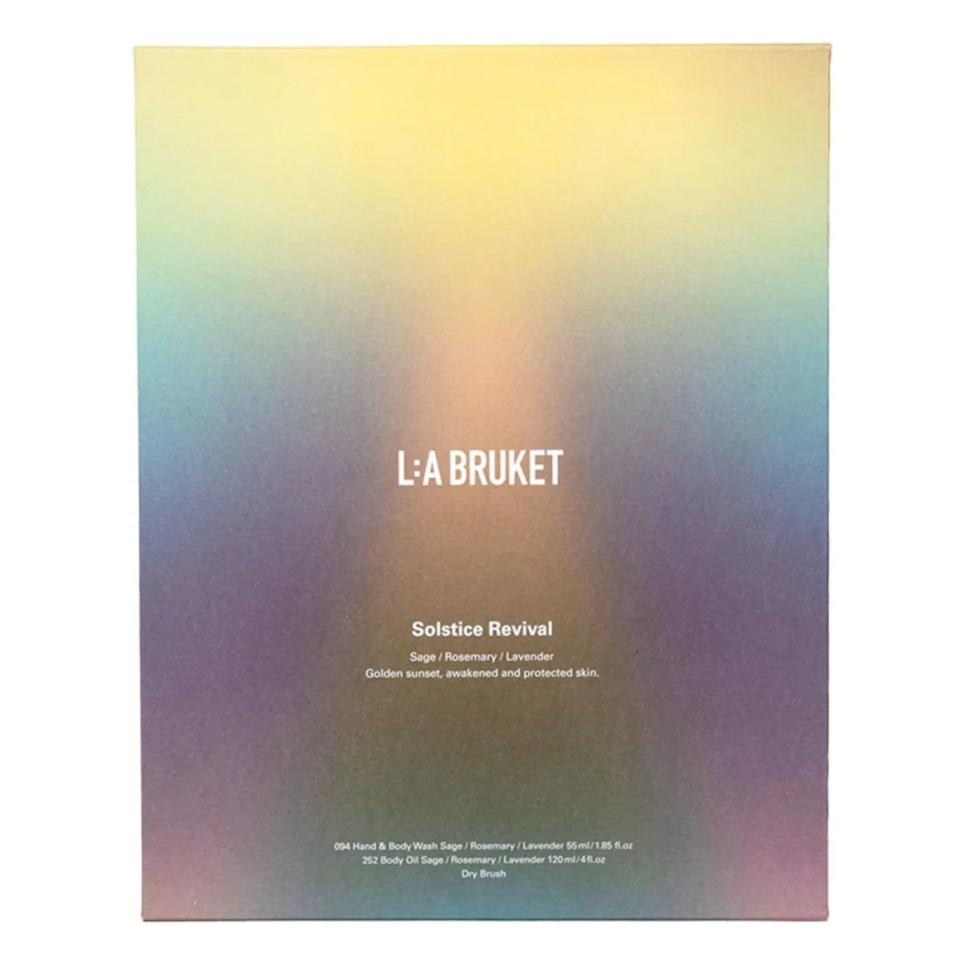 L:A BRUKET - Belebendes Set - Salbei, Rosmarin und Lavendel