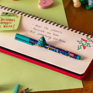 Legami - Set mit Two Gel Pens und Tierdeko - Jingle All the Way