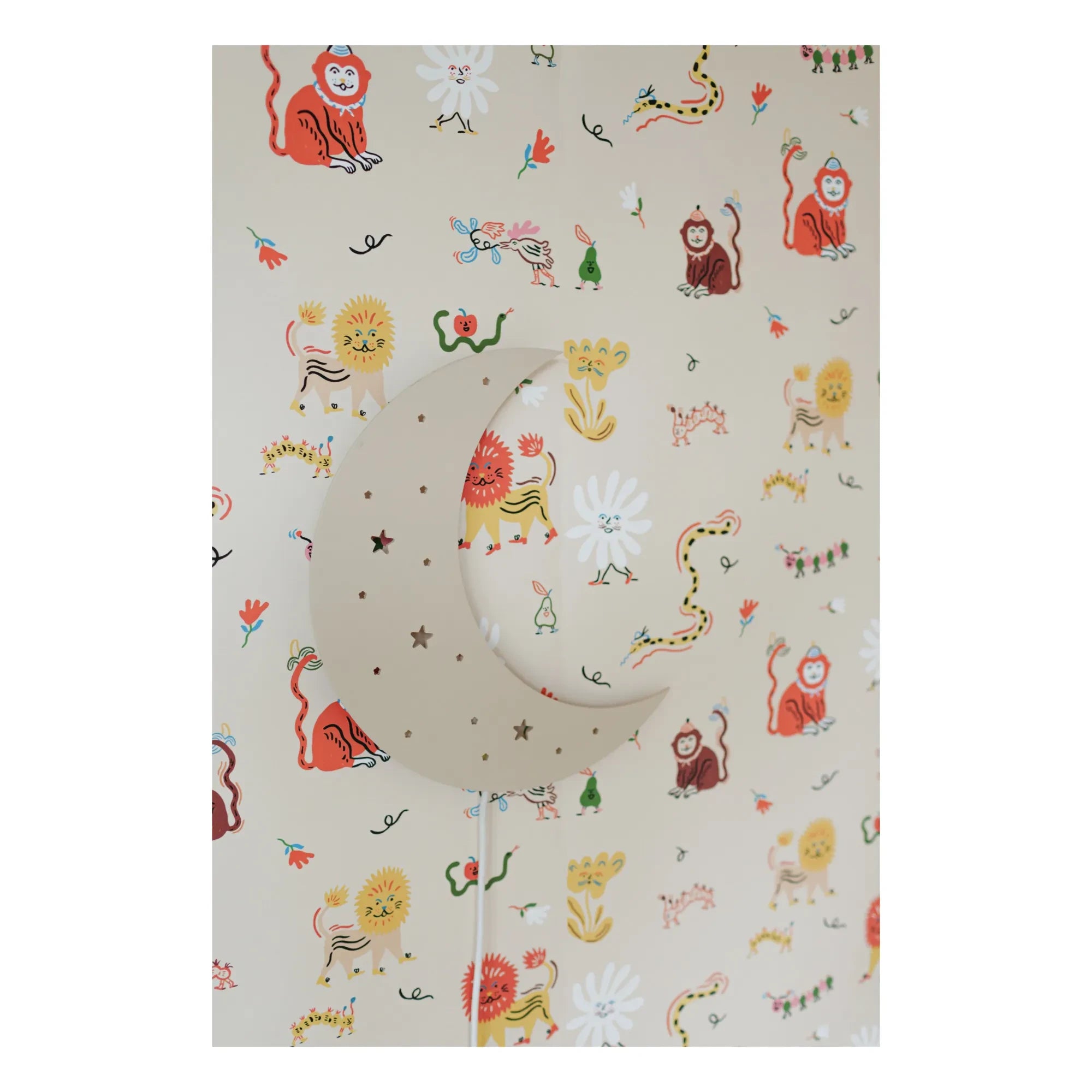 Nofred - Monkey Fun Tapete - Marie Assénat x Nofred | Beige