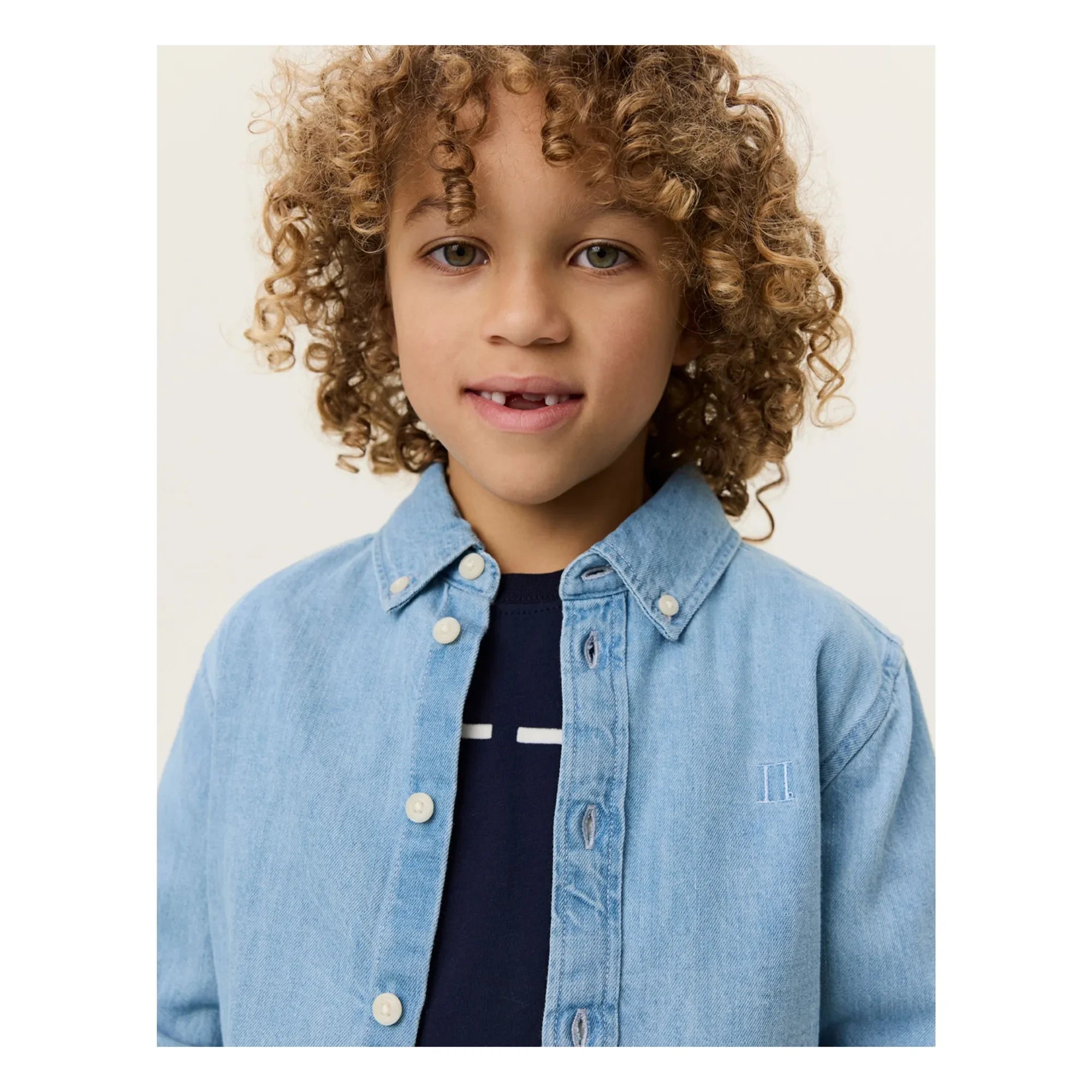 Les Deux - Konrad Denim Hemd | Verwaschenes Blau