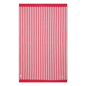 Jera Mini - Gestreiftes Strandtuch | Rosa