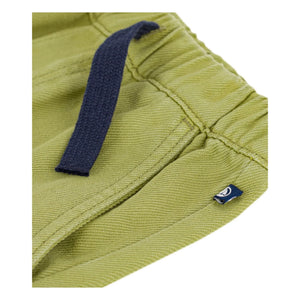 Petit Bateau – Gerade geschnittene Twill-Hose | Khaki