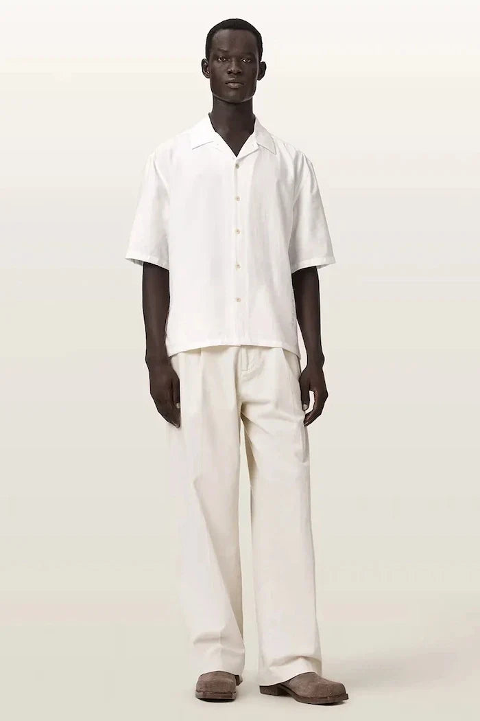 AllSaints erkek viskoz gömlek PURLEY