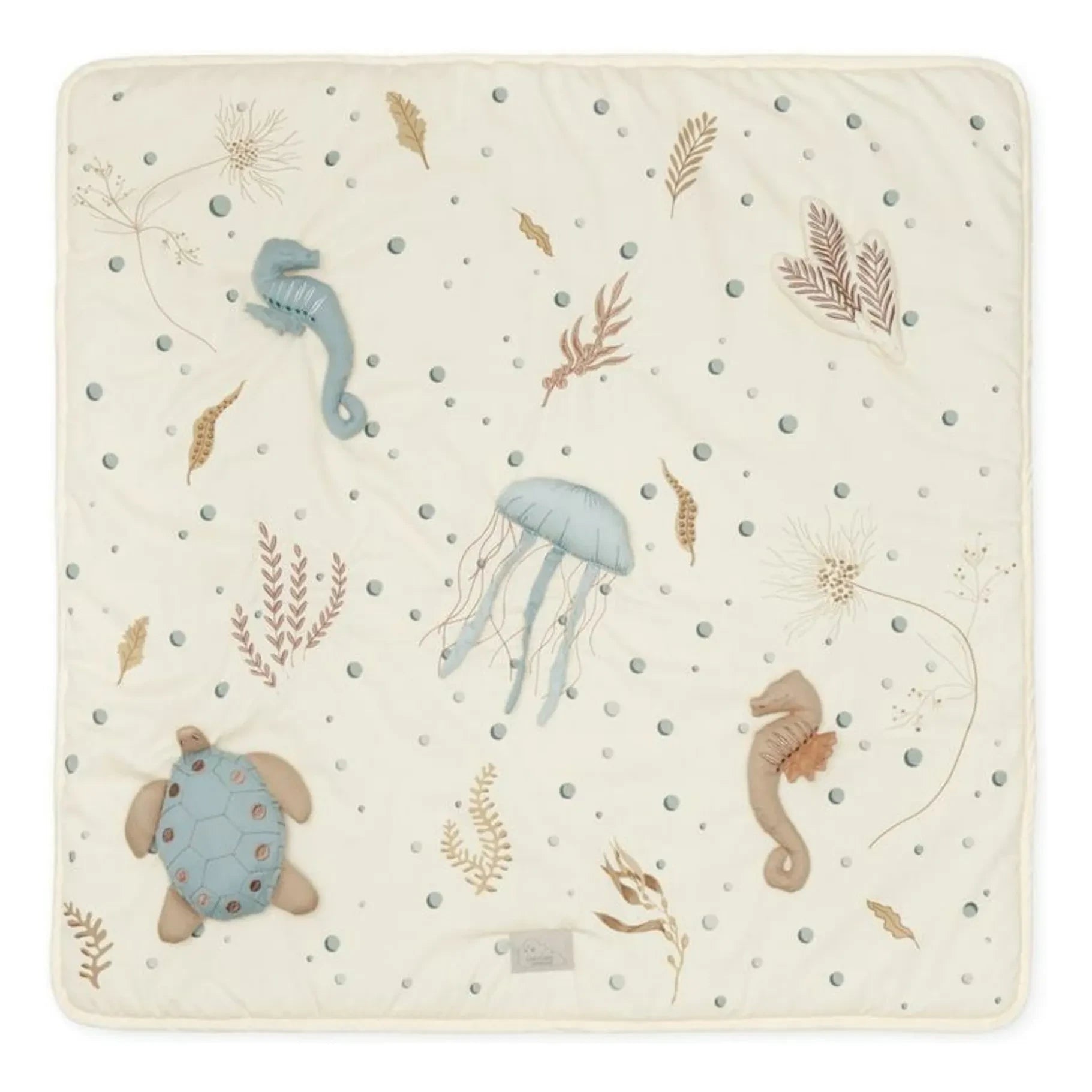 Cam Cam – Sea Garden Spielmatte | Blau