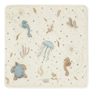 Cam Cam – Sea Garden Spielmatte | Blau