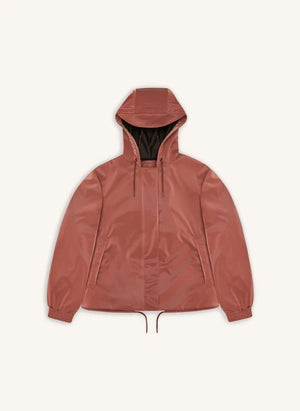 Rains - String W Windjacke | Ziegelrot