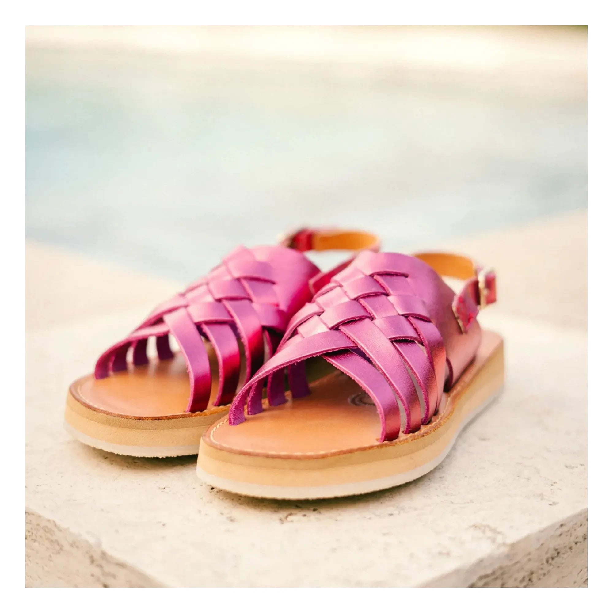 Mapache - Lola Sandalen | Rosa