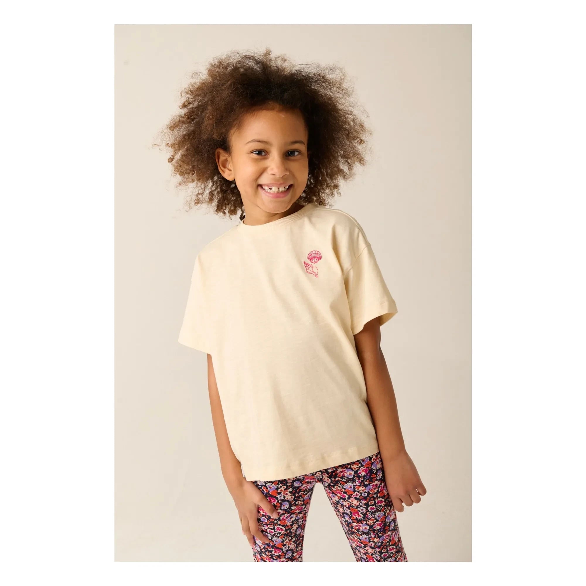 Tumble N'Dry – Oversize T-Shirt Nautalis Bio-Baumwolle | Ecru
