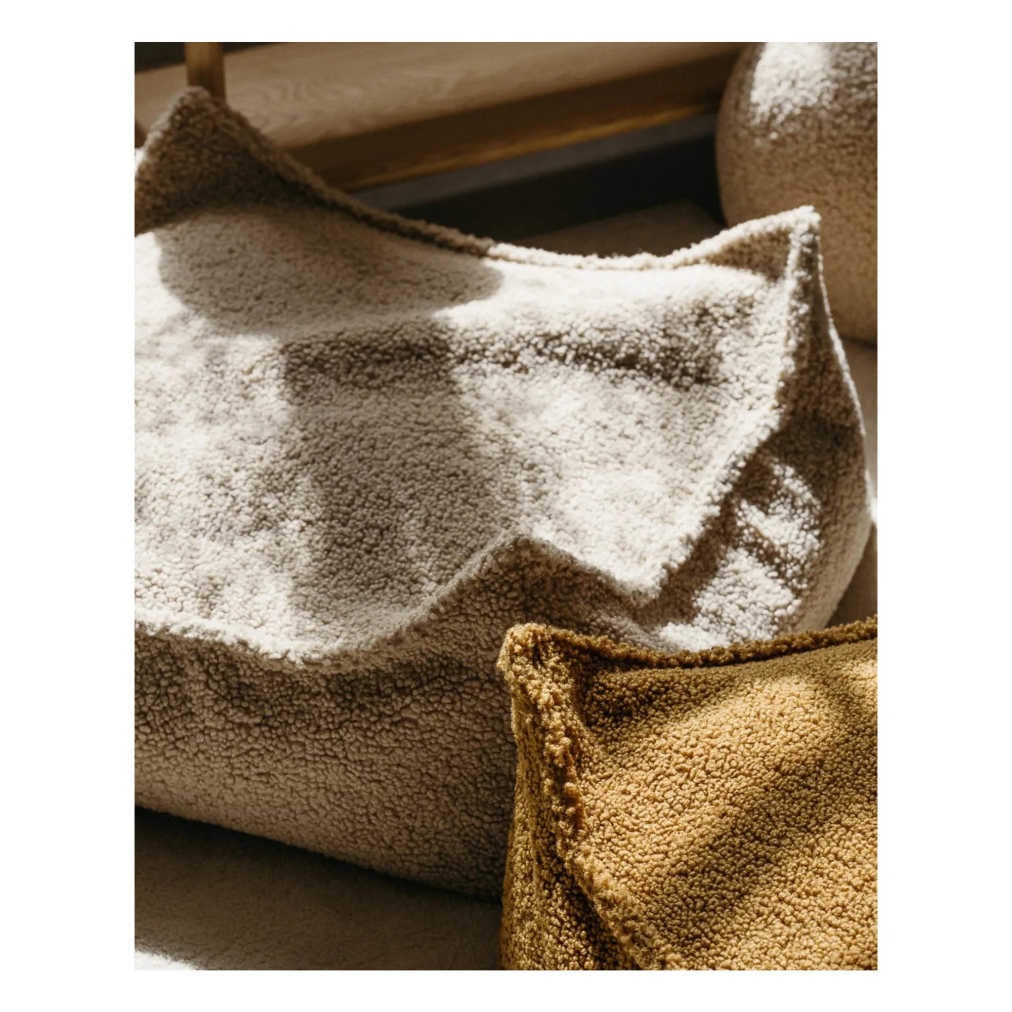 Wigiwama – Teddy-Sitzsack | Beige