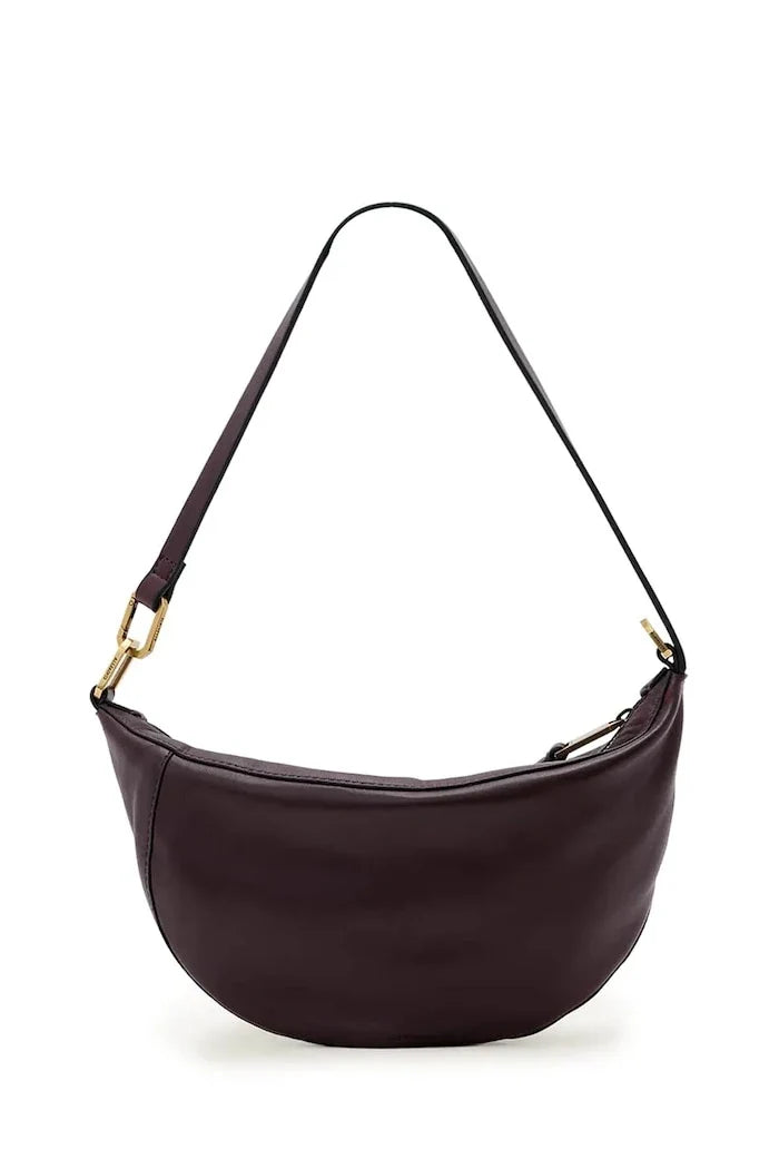 AllSaints kadın deri crossbody çanta