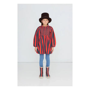 Tinycottons - Gestreiftes Kleid | Rot