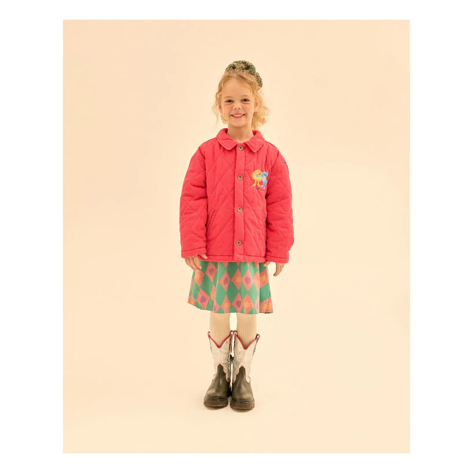 Jelly Mallow - Hug Me Steppjacke | Rot