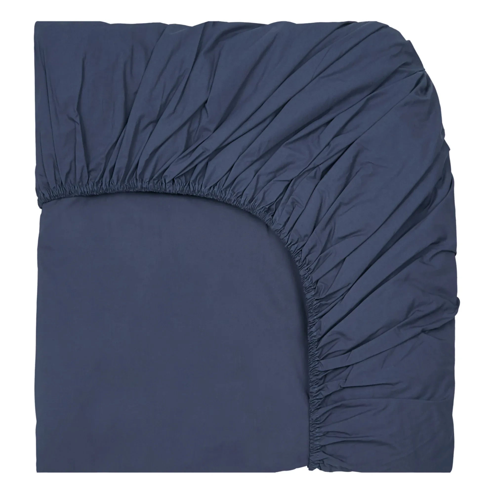 Suite 702 - Bio Percale Spannbettlaken | Dunkelblau