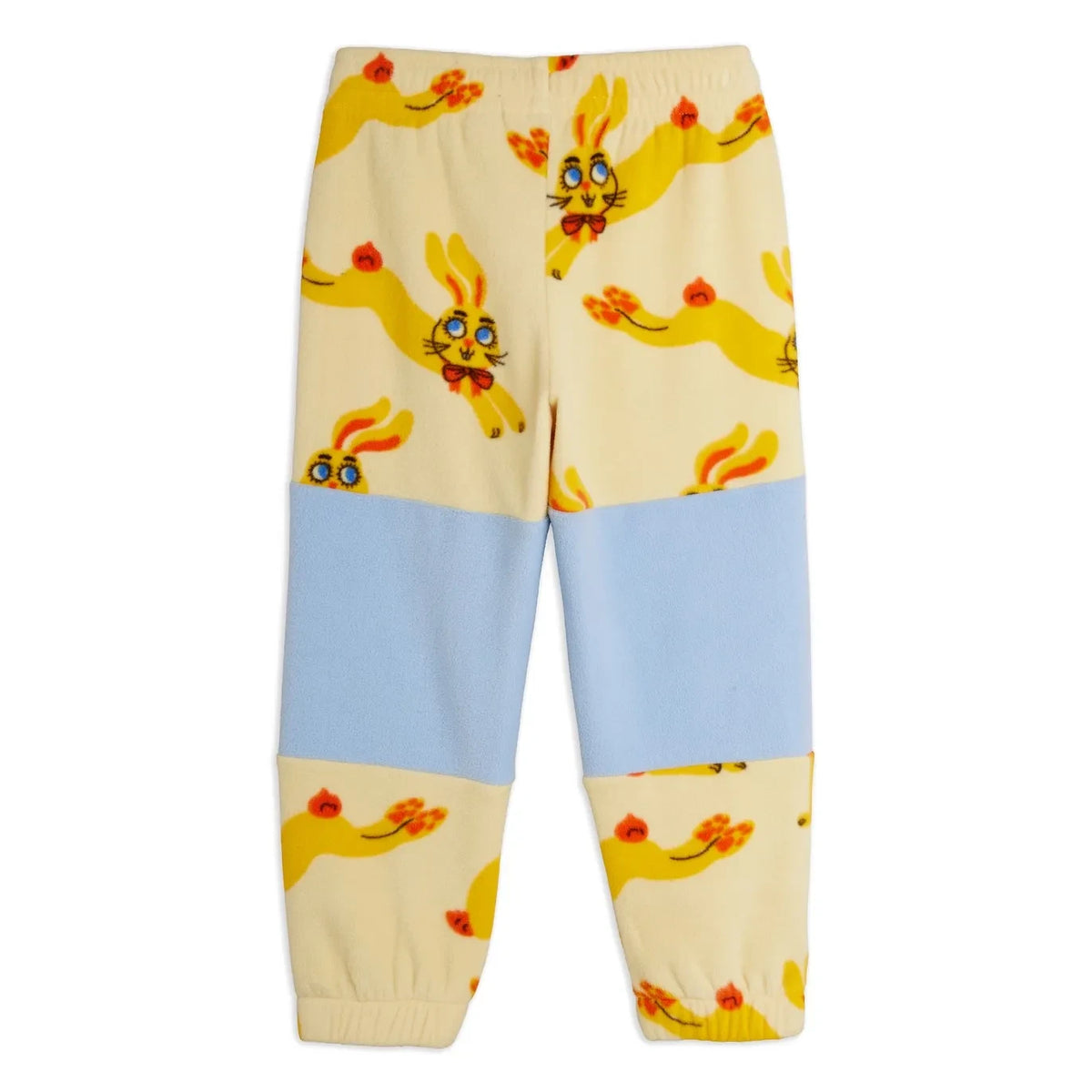 Mini Rodini - Geri Dönüştürülmüş Elyaf Tavşan Pantolon | Sarı