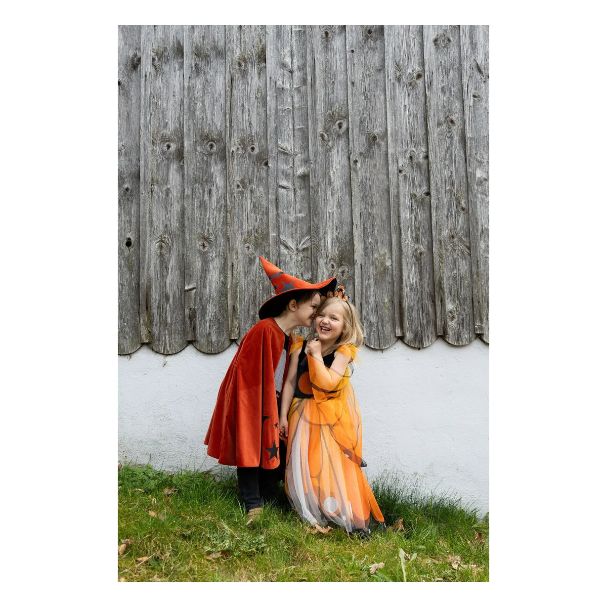 Great Pretenders - Herbst-Hexenmantel und Hut | Orange