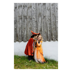 Great Pretenders - Herbst-Hexenmantel und Hut | Orange