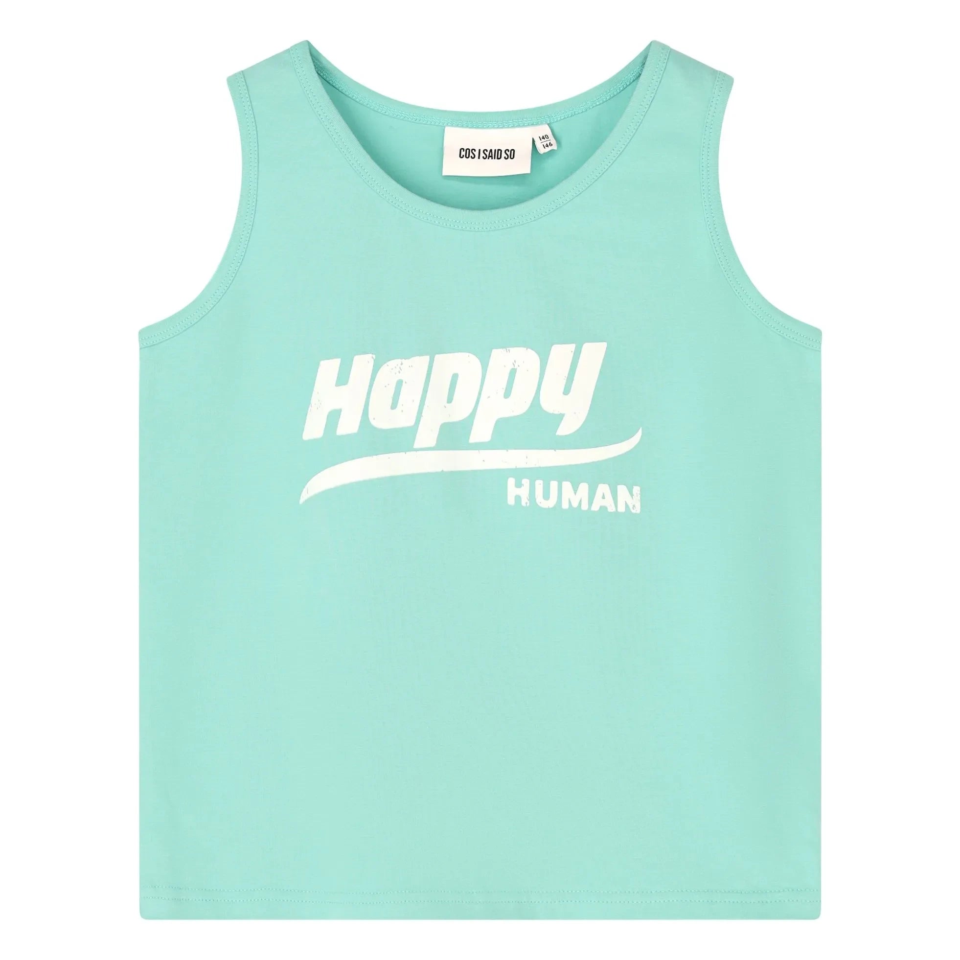 Cos I Said So - Happy Human Athlet Bio-Baumwolle | Türkis