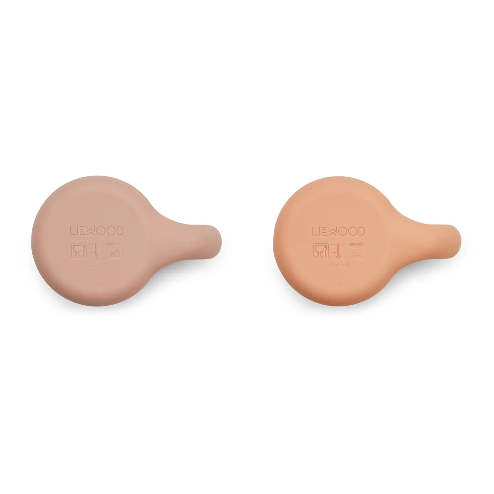 Liewood - Kylie Silikon-Cups - 2er-Set | Rosa