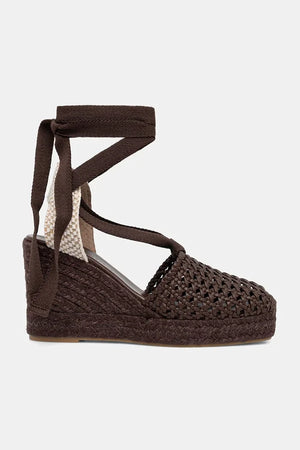 Weekend Max Mara Kadın Wkaaccordo Eğik Platform Espadril