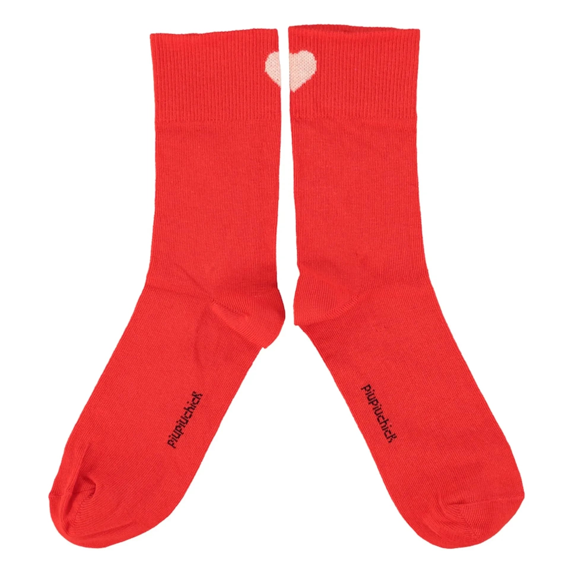 Piupiuchick - Herzsocken | Rot