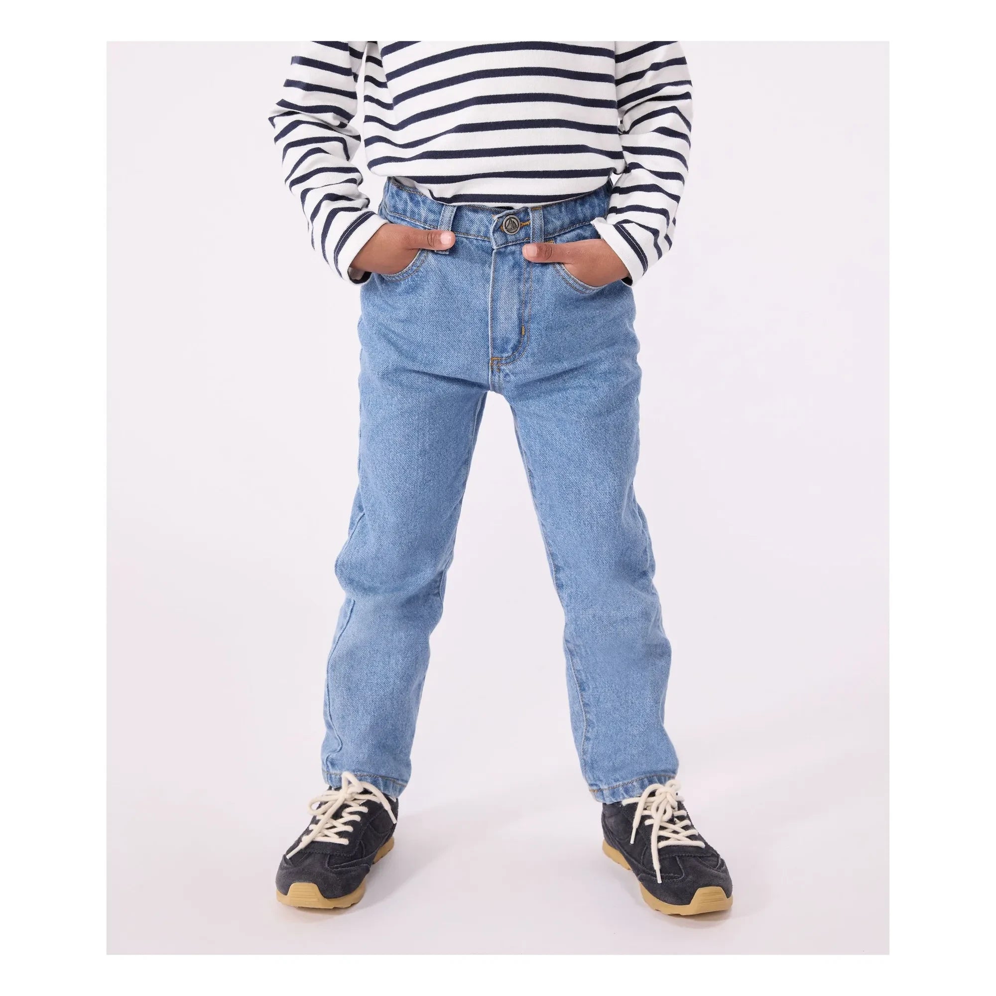Petit Bateau - Tarly Bio-Baumwoll-Jeans | Hellblau