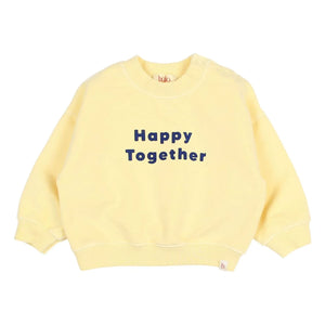 Búho - Happy Together Sweat Bio-Fleece | Gelb