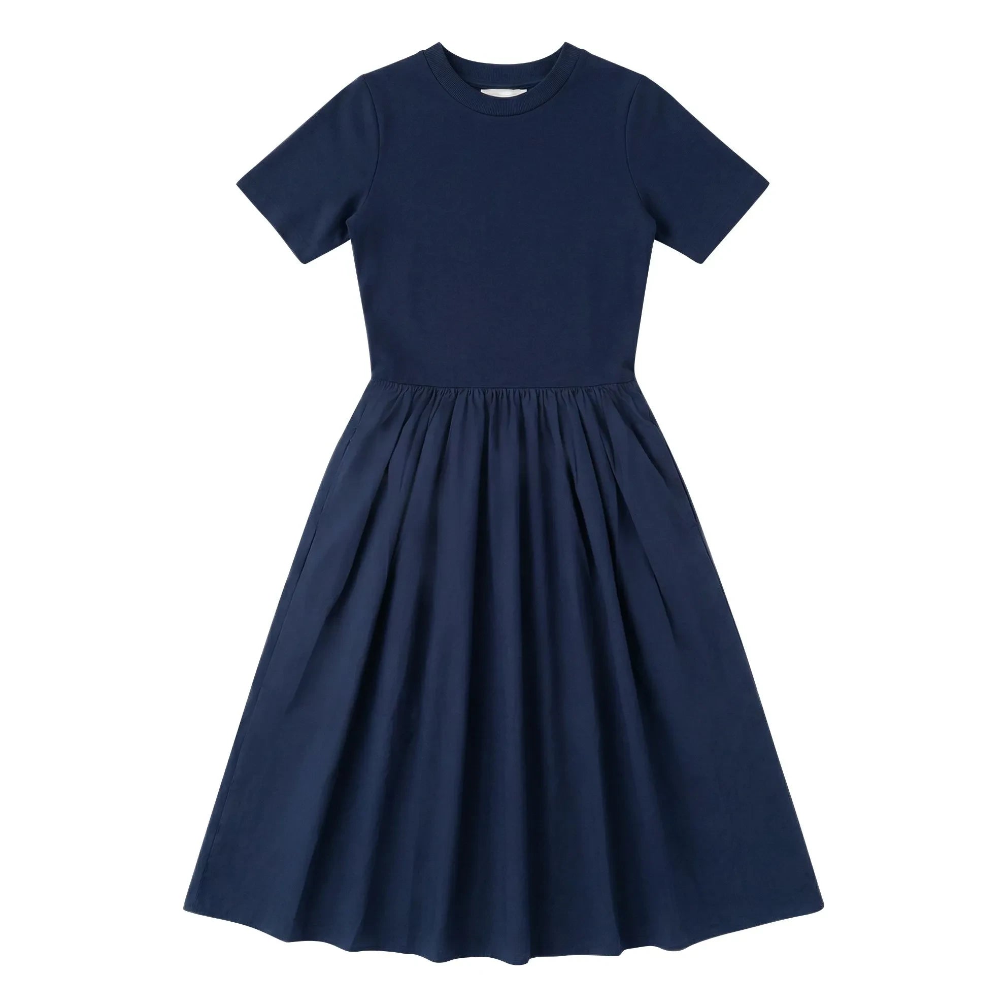 Xirena - Fayth Baumwollkleid | Mitternachtsblau