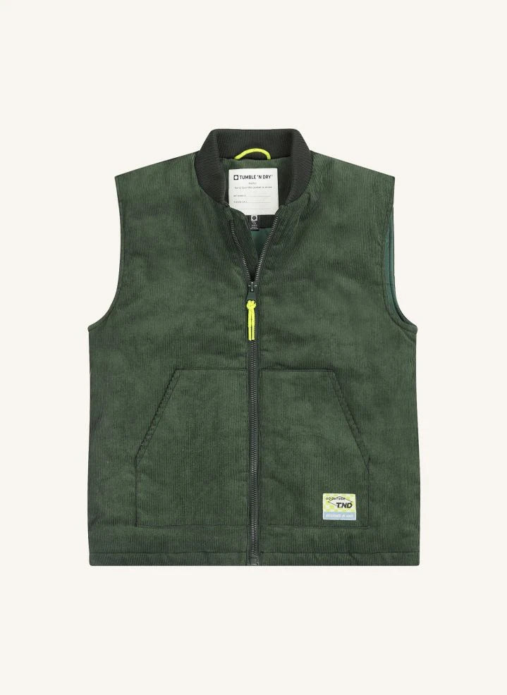 Tumble N'Dry - Corby Ärmellose Jacke | Haki