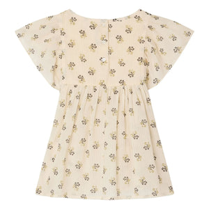 Bonpoint - Christie Fleurie Bluse aus Bio-Baumwolle | Ecru