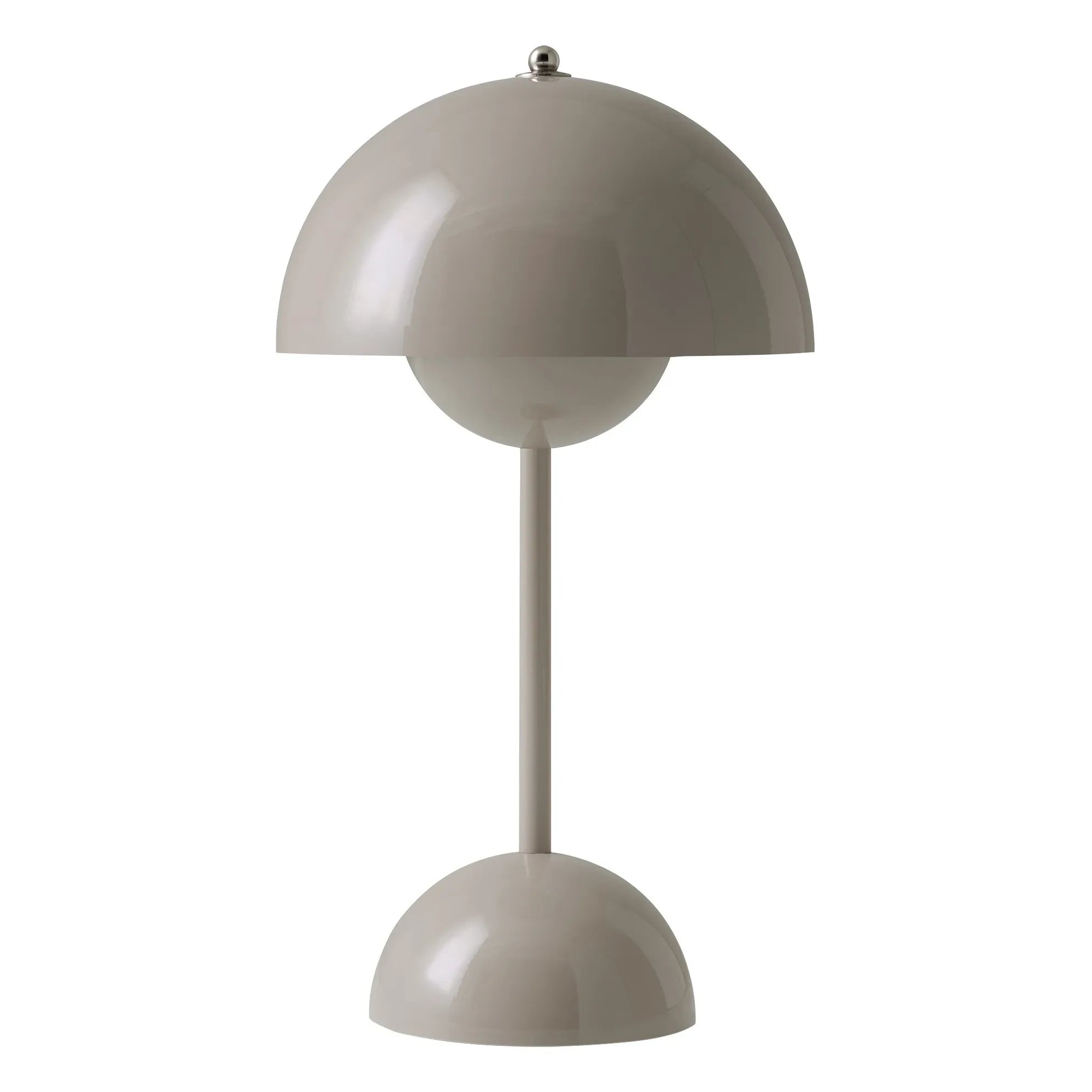& Tradition - VP9 Flowerpot tragbare Tischlampe, Vernon Panton | Grau