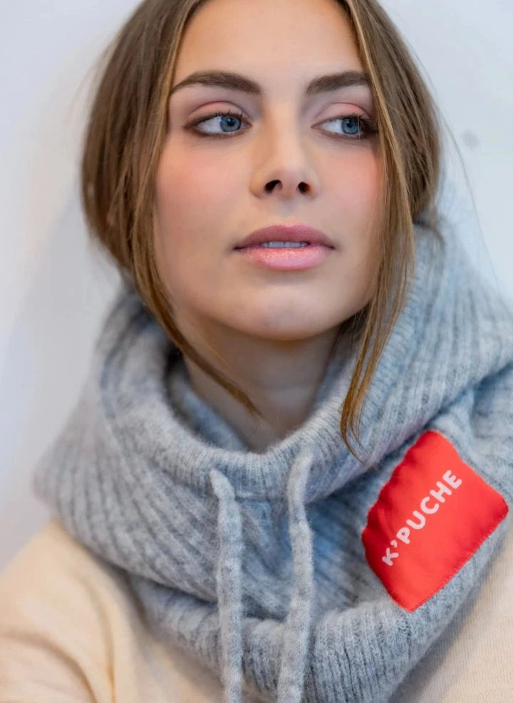 K'puche - Khira Alpaka Kapuzen Sweatshirt | Grau