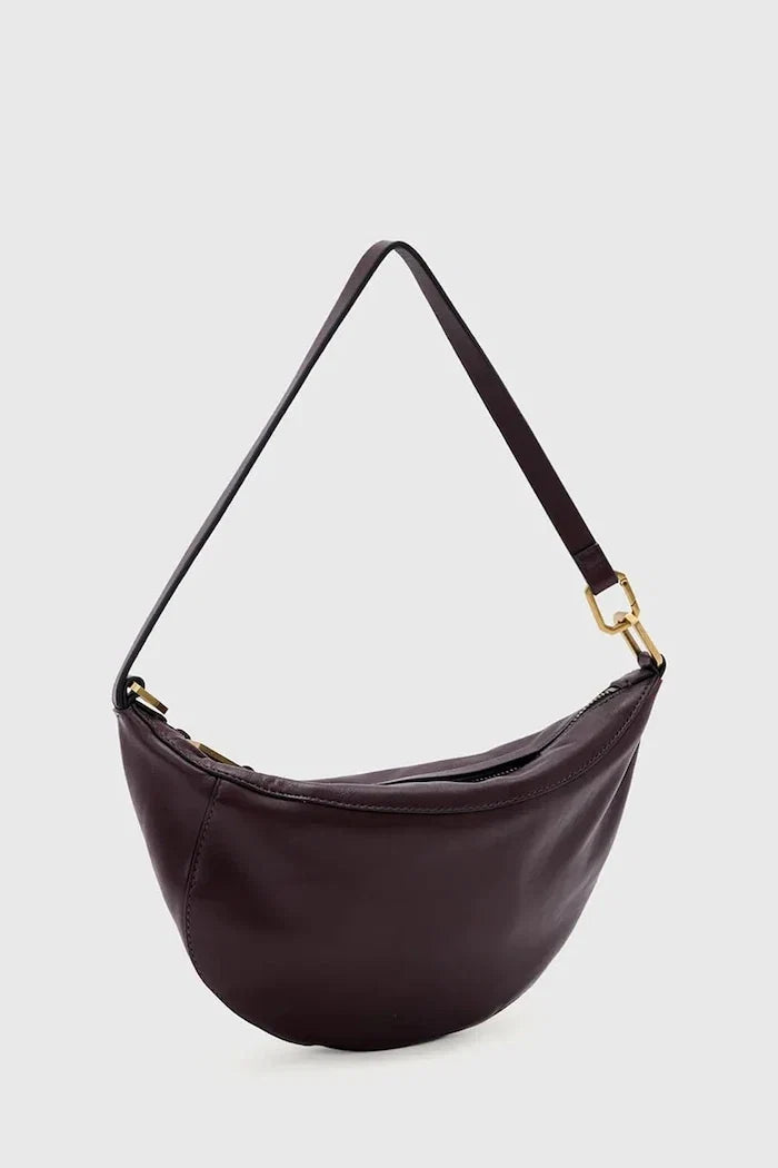 AllSaints kadın deri crossbody çanta