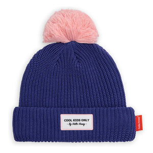 Hello Hossy - Bio-Baumwolle Block Cap | Nachtblau