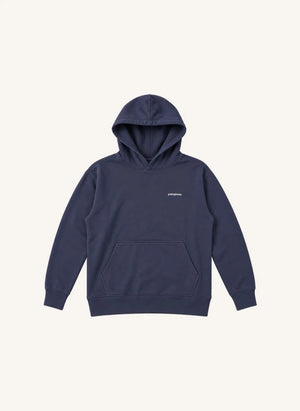 Patagonia - Logo Hoodie | Blau