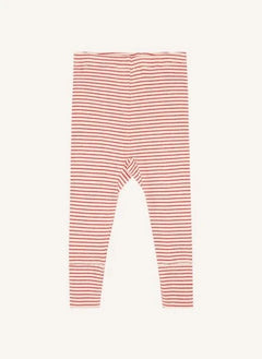 Caramel - Judd gestreifte Leggings | Rot
